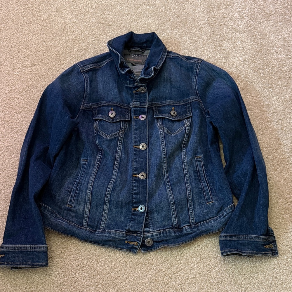 Torrid cute denim jean jacket